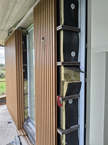 Remates exteriores en Chalet de Lujo