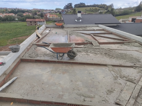 Construcción Techo Chalet de lujo