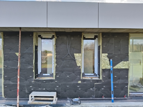 Revestimiento Fachada Ventanas - Construcción Integral