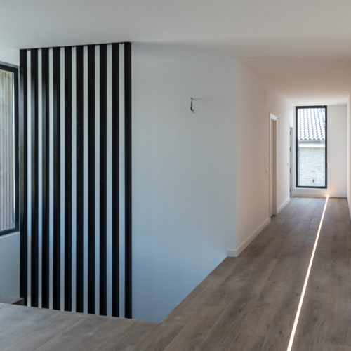 Chalet de lujo terminado - Piso superior pasillo