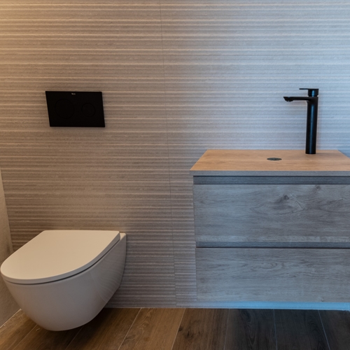 Chalet de lujo terminado - Baza y grifo