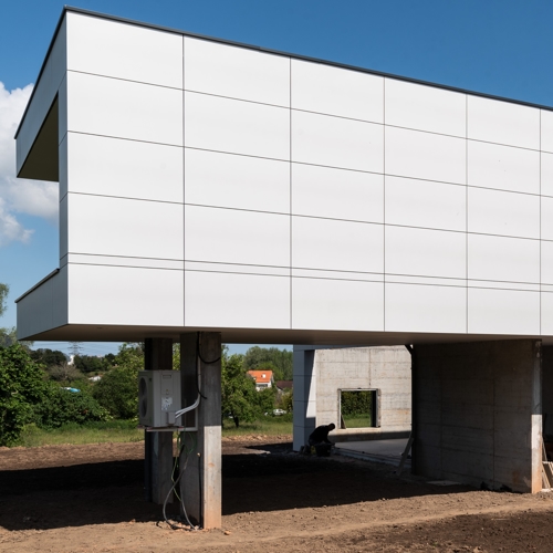 Chalet de lujo Exterior Parte trasera Cochera