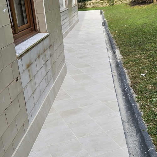 Impermeabilización Completa Terminada Lateral Externo Hacia Jardín Acabados 2